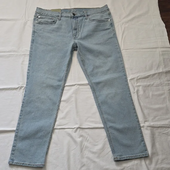 Goodfellow & Co Men's Denim Slim Jeans - Light Blue - Picture 1 of 7